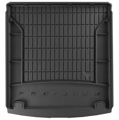 Rubber Kofferbakmat met Organizer Functie – Geschikt voor RENAULT Laguna III Grandtour / Kombi 2007-2011 – TPE Rubber – Anti-slip – Hoge Rand 5 cm