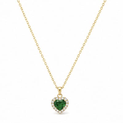 Luxe ketting - verguld - Goudkleurig - Stijlvolle- Roestvrijstalen - hart hanger ketting -Cadeau Voor Vrouwen - Liefde - Verrassing