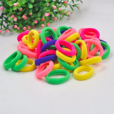 ProductGoods - 50x 3cm Duurzame haarelastiekjes | Color mix 1| elastiekjes | invisibobble