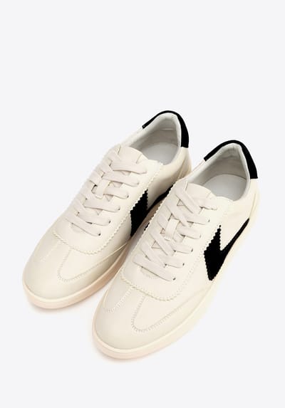 Wittchen Suède Sneakers voor Dames met Contrasterende Eco-Lederen Inzetstukken
