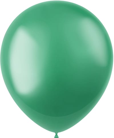 Ballonnen Radiant Regal Green Metallic 33cm - 10 stuks