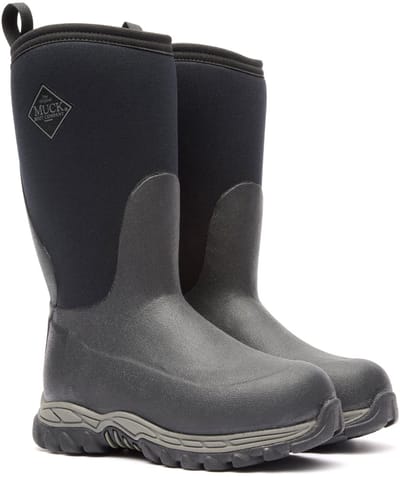 Muck Boot Kids Rugged II | Zwart/Zwart - Regenlaarzen - Maat 32 -