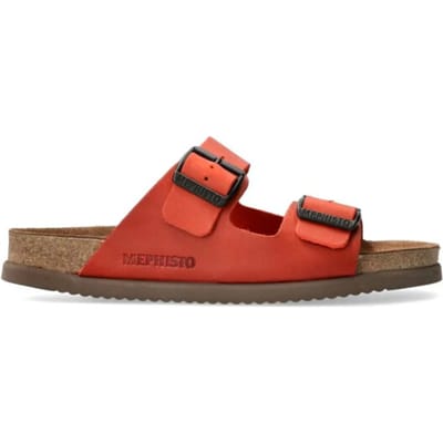 Mephisto Nerio - heren sandaal - Rood - maat 46 (EU) 11 (UK)