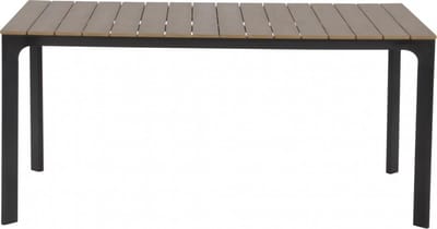 Outdoor Living Tuintafel Arezzo 160 x 90 cm - Hoogte 74 cm - Antraciet
