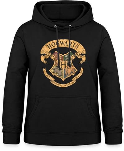 Harry Potter Zweinstein Wapenschild Hogwarts Hoodie Dames