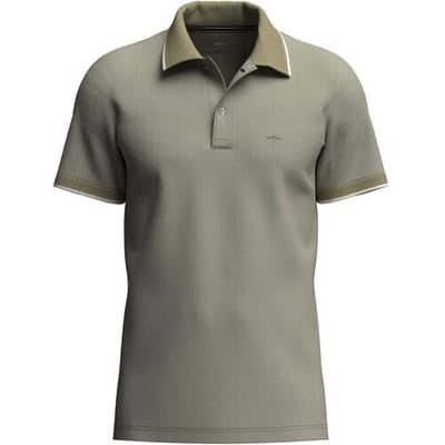 Fynch-Hatton Polo 2-Tone Piqué Fine Details Pistache / male