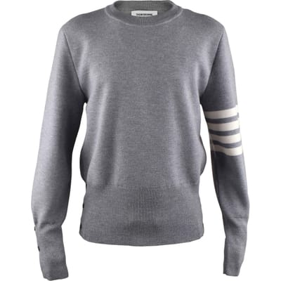 Thom Browne Trui met Milano-steek Grijs