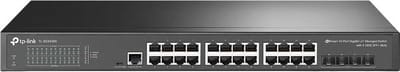 TP-Link TL-SG3428X-M2 JetStream 24-Port 2.5GBASE-T L2+ Managed Switch with 4 10GE SFP+ Slots