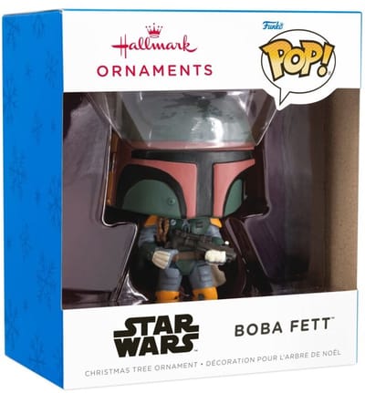 Hallmark Funko POP! - Star Wars Boba Fett Exclusieve Collector Mini Figuur - 8 cm