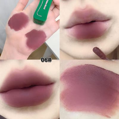 1Pc Fluwelen Matte Lip Modder Naakt Roze Lippenstift Hydraterende Lip Glazuur Waterdichte Langdurige Lip Make-Up Cosmetica