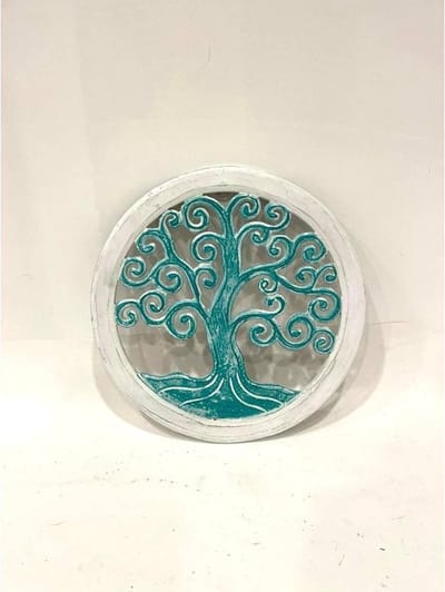Tree of life turqouise. D30cm