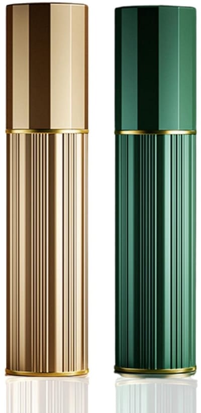 Navulbare parfumverstuiver, 2 stuks reisverpakking, draagbare verstuiver, lege mini-parfumflesjes, lekvrije Cologne-dispenser voor mannen en vrouwen, 5 ml