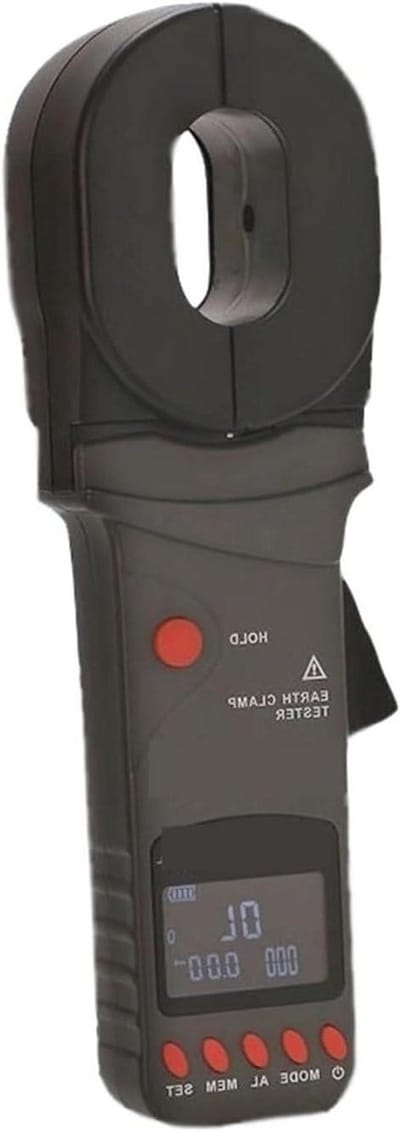 Isolatietester, Digitale klem op aarde-aardweerstandstester Bliksembeveiliging Bliksem-aardingstester(FR2000APlus 200ohm)