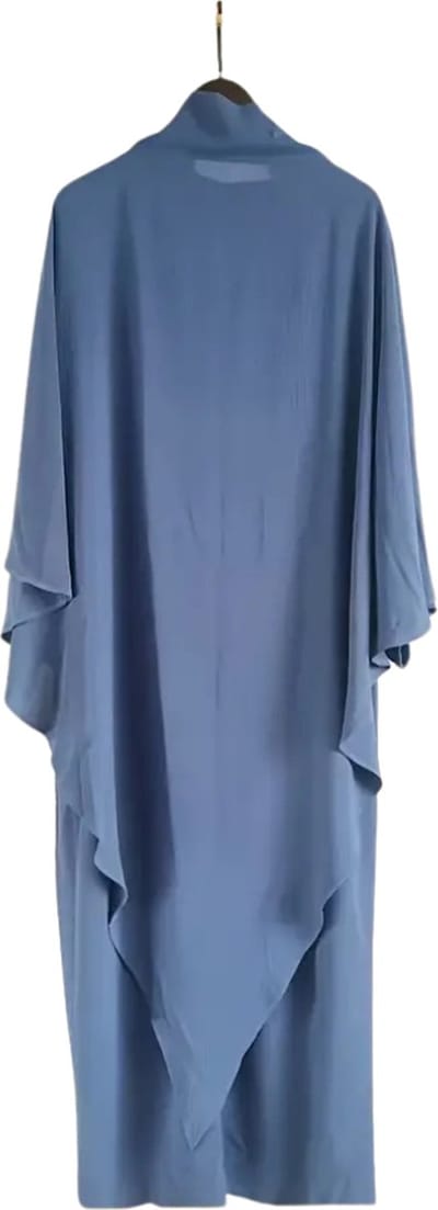 Bovista Islamitische Kleding - Djellaba Dames - Moslim Kleding - Arabisch Dames Kaftan - Alhamdulillah - Blauw