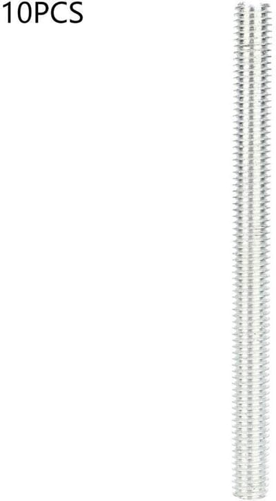 Dailygoods- Draadstang M8 - 10 Stuks - 100 Mm - Houtbewerking - Schuifsleuf - Duurzaam - Lange Levensduur - Schroefdraadstang
