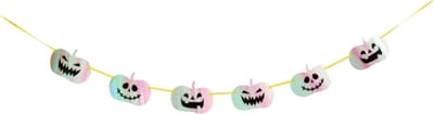 Folat - Vlaggenlijn Creep Pastel - 3 Meter - Halloween - Halloween Decoratie - Halloween Versiering
