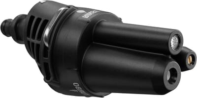 3-in-1 Mondstuk - Sproeikop Hogedrukreiniger - Terras Reinigen - EZClean Compatibel - 18 Centimeter - Zwart