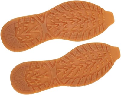 Complete vervangingszool van niet-sliprubber, 32.3 x 11.5 cm, ideaal voor schoenreparatie en duurzaamheid