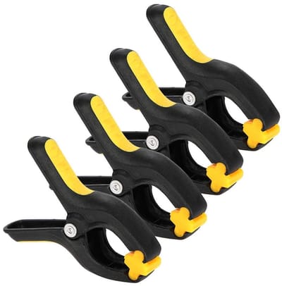 Allecto - Universele Plastic Clip - Mobiele Telefoon - LCD Display Montage Klem - Geschikt voor iPad - Handig en praktisch - Stevig en duurzaam - V...