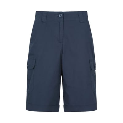 Mountain Warehouse Dames Coast Stretch Cargo Shorts (Marineblauw)
