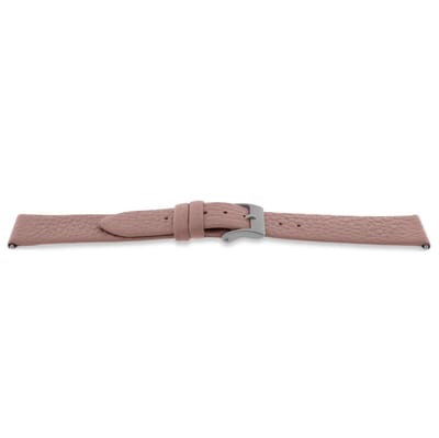 Horlogeband D763 Blush roze Leder 14x12mm