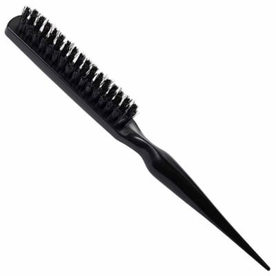 Dailygoods - Volume en Shine Plagen Borstel - Varkenshaar Haarborstel - Professionele Styling Borstel - Gladde Terug Haarborstel - Haarverzorging - Ge...