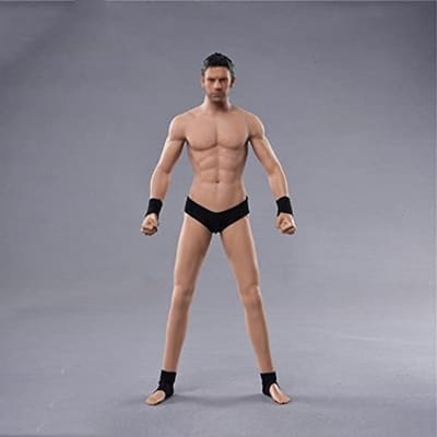 Jiaodoll Spieropbouwend Mannelijk Lichaamsmodel - Beweegbaar Spierlichaam voor Fitness en Training