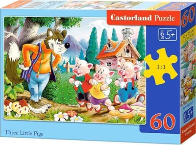 Three Little Pigs - 60 stukjes