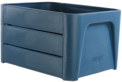 Mirage fietskrat Klik ‘n Krat blauw