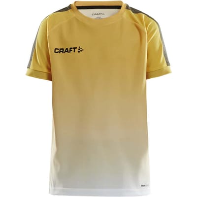 Craft Pro Control Fade Jersey Jr 1906703 - Sweden Yellow/Black - 134/140