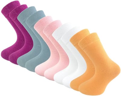 10 paar Kindersokken - SQOTTON® - Sorbet - Maat 19-22