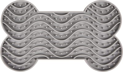 Flamingo Yummee - Likmat Honden - Likmat Yummee Silicone Been Grijs L 29,8cm - 1st - 138733 - 1st