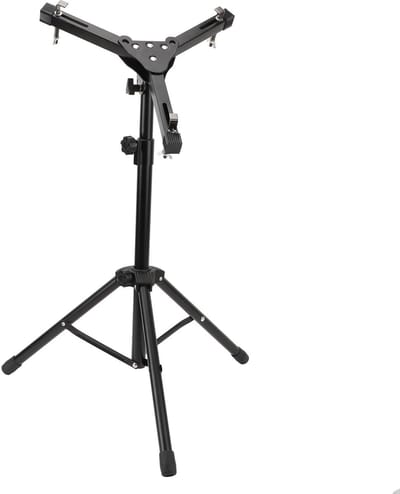 Dailygoods- Snare Drum Stand - Opvouwbaar - Verstelbaar - Aluminium - Lichtgewicht - Stabiele Voeten - Drumstatief