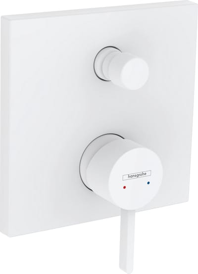 Hansgrohe Finoris 1 greeps - inbouw badmengkraan - mat wit