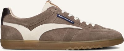 Floris Van Bommel Sfm-10224 De Zaler Sneakers - Suède - Heren - Taupe - Maat 40