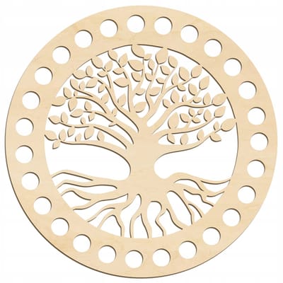 SMX Design - Houten Basis - Rond - 15cm - FSC Gecertificeerd