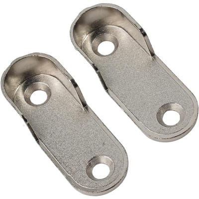 2/4/8 STUKS Kledingkast Kledingbuis Ondersteuning Kast Roede Paal Eindbeugel Verdikkende Houder Kastbeslag Meubelaccessoires