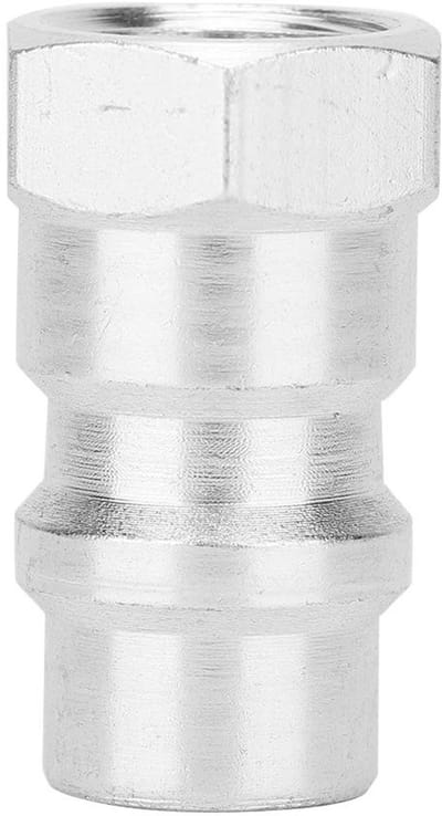 Dailygoods - Snelkoppeling R12 R22 R502 naar R134A Conversie - Betrouwbare verbinding - Zilver - Eenvoudig te installeren - Geschikt voor aircondition...