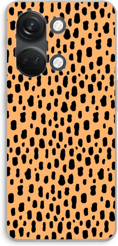 Case Company® - Hoesje geschikt voor OnePlus Nord 3 hoesje - Panter - Soft Cover Telefoonhoesje - Bescherming aan alle Kanten en Schermrand