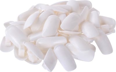 Dermarolling Oefen Nagels - 100 stuks Wit