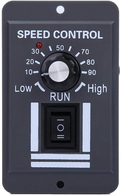 DC Motortoerentalregelaar 12-60V 40A PWM met Omkeerschakelaar voor Geborstelde Motoren