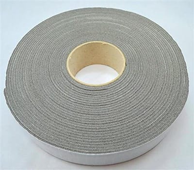 Rubberen Isolatietape - Zelfklevende Tape - Pijpen Isoleren - Flexibel Elastomeerschuim - 15 meter - Grijs
