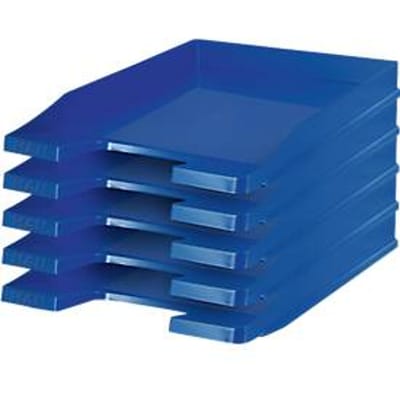 HAN Ordner, DIN C4, kunststof, 5 stuks, blauw