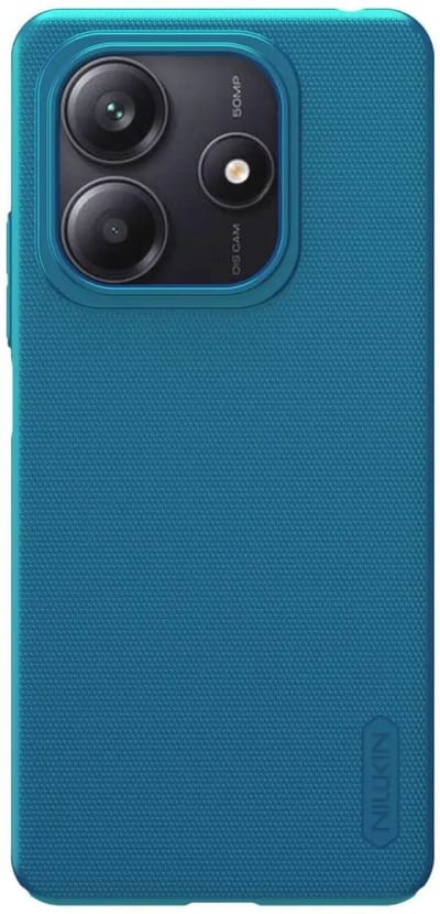 Nillkin Super Frosted Shield Hoesje Geschikt voor Xiaomi Redmi Note 14 5G | Back Cover | Blauw