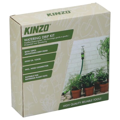 Kinzo Bewateringssysteem Tuin – Automatisch Druppelsysteem voor Planten – 10 Stuks