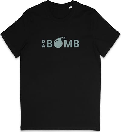 Grappig T Shirt Heren - Ik Ben De Bom - Zwart - XS