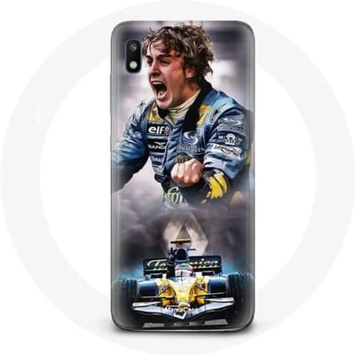 Case voor Samsung Galaxy A10 Formule 1 Fernando Alonso F1-coureur