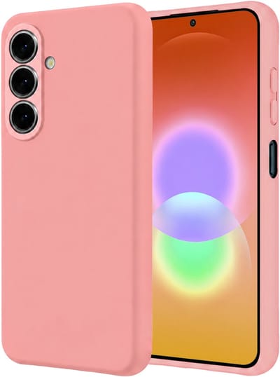 Hoesje - Geschikt voor Samsung Galaxy A27 - Sterk & Shockproof - Hoes Cover - Siliconen Case - Lichtroze