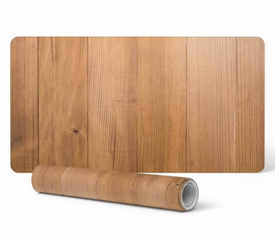 Beschermmat voor aanrechtbladen op kantoor, houten planken, 90x45 cm