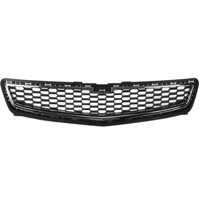 Grille Inférieure de Pare-Chocs Avant 20768837 Grille Basse de Radiateur Protection en Maille Remplacement pour Chevy Malibu Eco black